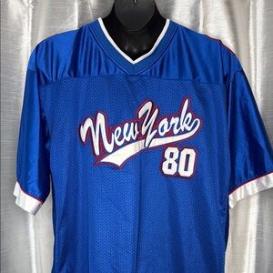 United Pacific Genuine Gear New York 80 Embroidered Patch Men’s XXL Jersey